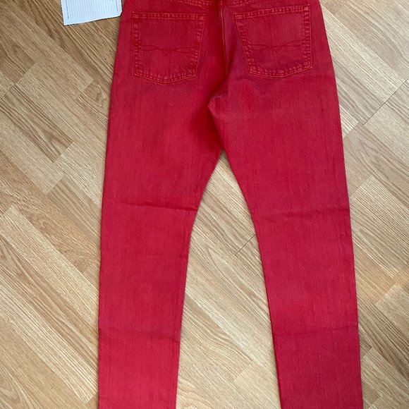 Polo Ralph Lauren High Waisted Red Jeans - Picture 1 of 4